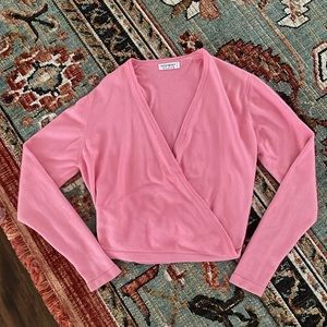 Yves Saint Laurent Wrap Sweater - size 44 112cm